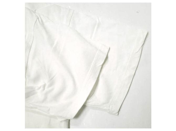 Autre Marque Camiseta A4A 40s Strong Twist Cotton Round Hem Blanco - vista 5