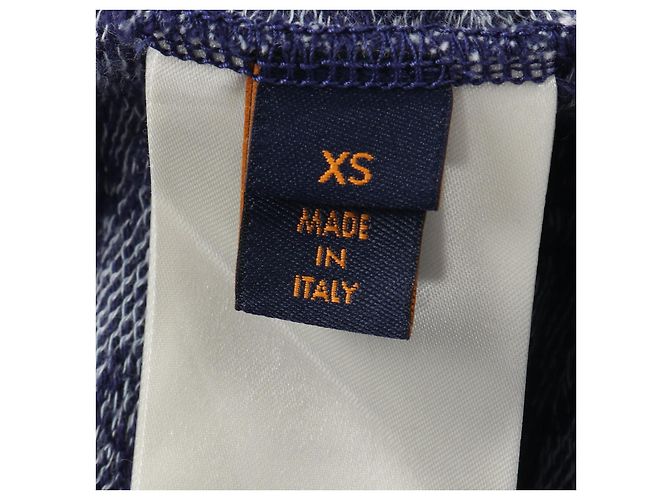 Pantalones de algodón Monogram Louis Vuitton Azul - vista 5