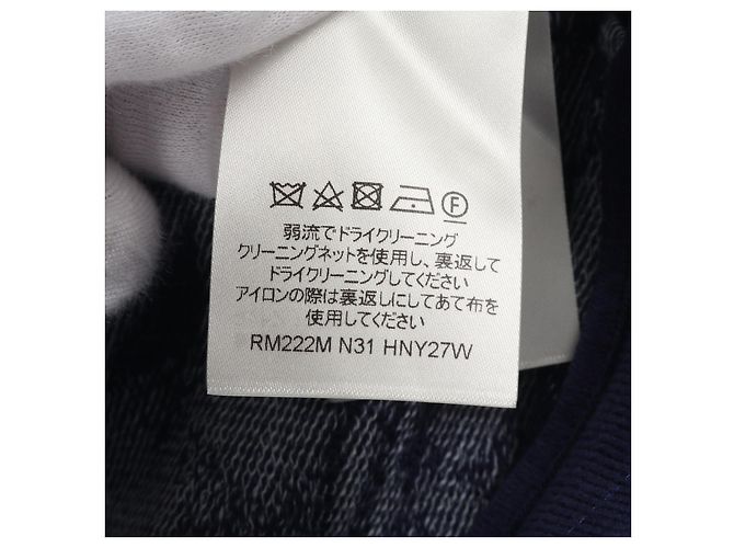 Pantalones de algodón Monogram Louis Vuitton Azul - vista 6