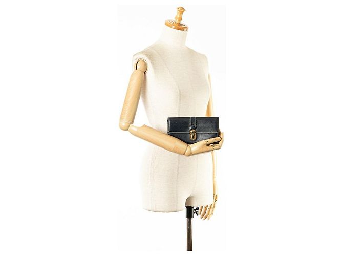 Cartera larga Sarah Utah de Louis Vuitton Azul - vista 12