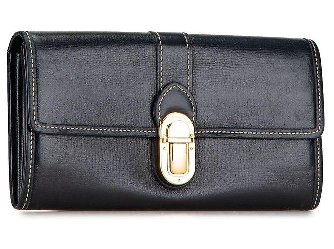 Cartera larga Sarah Utah de Louis Vuitton Azul - vista 2