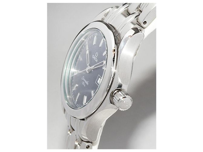Orologio Omega Seamaster quadrante blu 2571.81 - vista 4