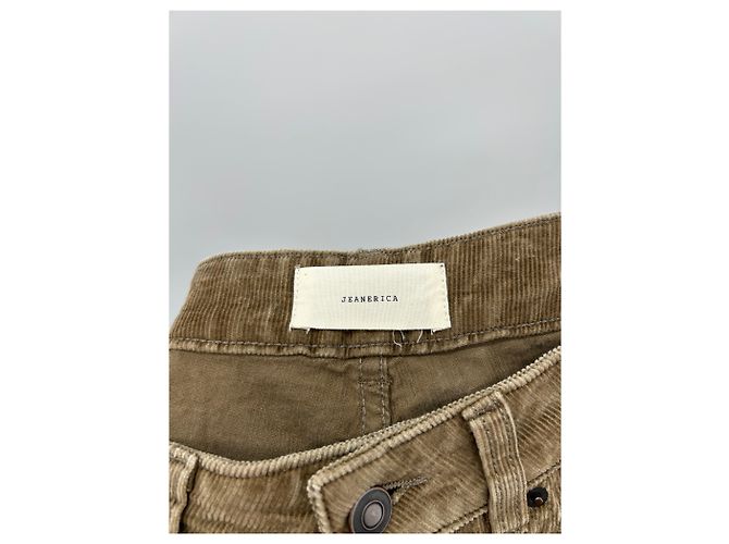 Autre Marque JEANERICA Brown Corduroy Pants - view 3