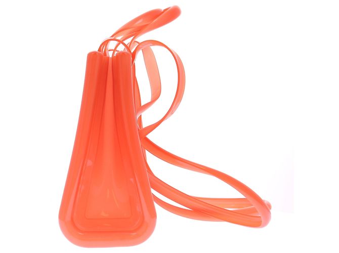 Melissa Borsa "Jelly" arancione in PVC - vista 4