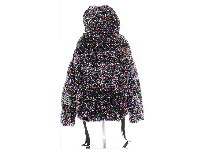Autre Marque Piumino in paillettes multicolori Multicolore - vista 2