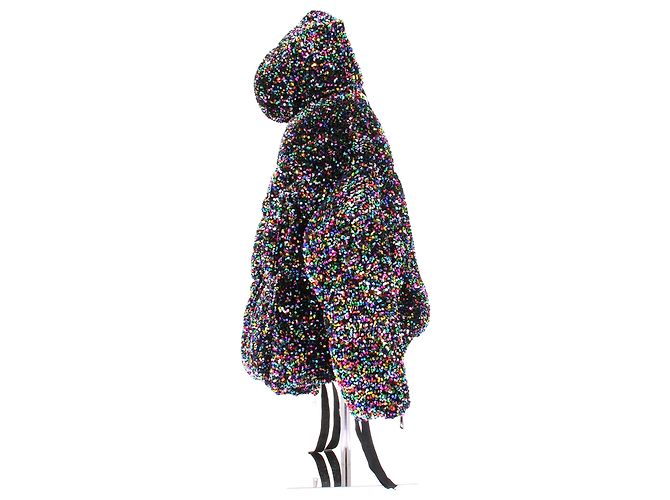 Autre Marque Piumino in paillettes multicolori Multicolore - vista 3