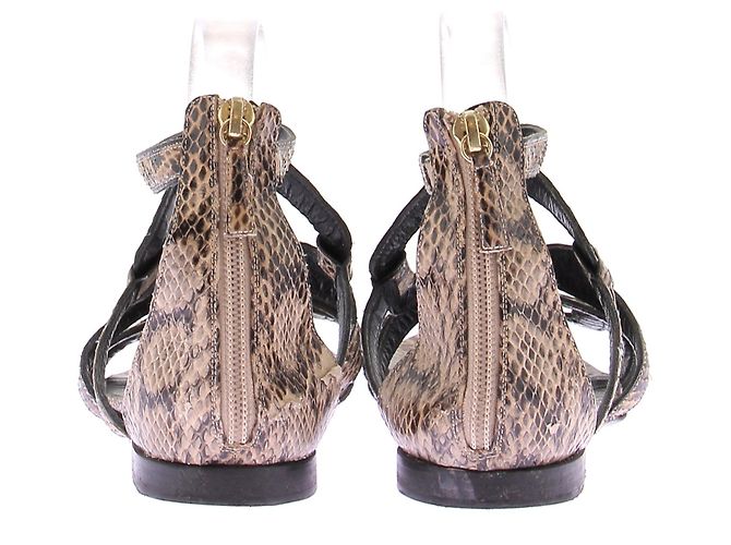 Pierre Hardy Sandales imprimés python en cuir - view 5