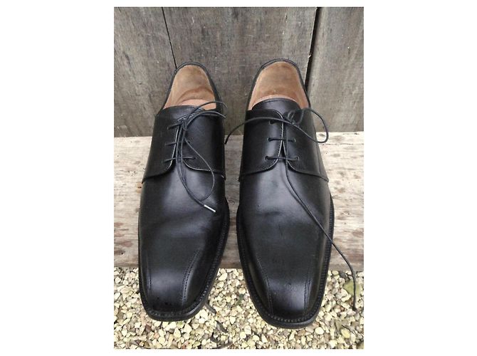 Autre Marque Guy Laurent Astoria leather derbies black - view 3