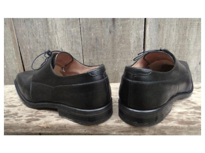 Autre Marque Guy Laurent Astoria leather derbies black - view 4
