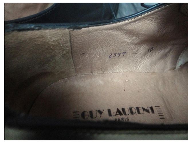 Autre Marque Guy Laurent Astoria leather derbies black - view 7