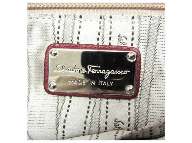Borsa Medium Sophia Gancini di Salvatore Ferragamo Rosso - vista 16
