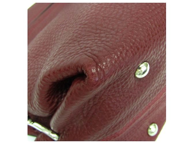 Borsa Medium Sophia Gancini di Salvatore Ferragamo Rosso - vista 4
