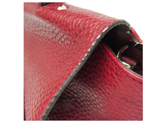 Borsa Medium Sophia Gancini di Salvatore Ferragamo Rosso - vista 5