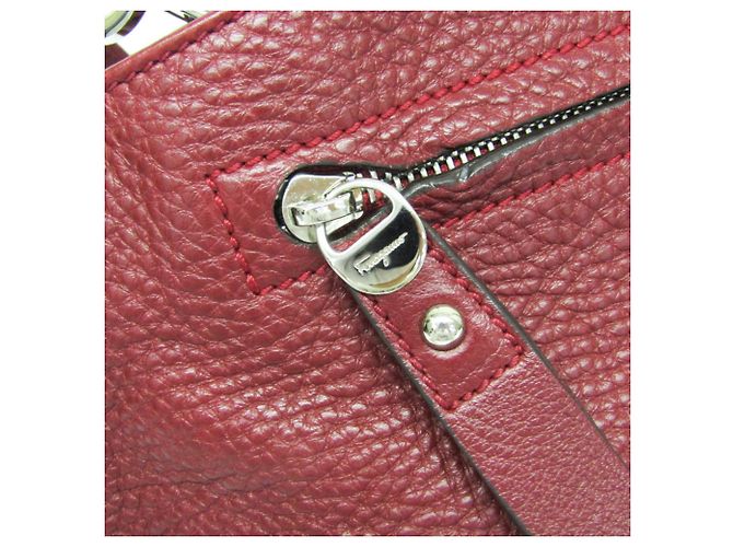 Borsa Medium Sophia Gancini di Salvatore Ferragamo Rosso - vista 8