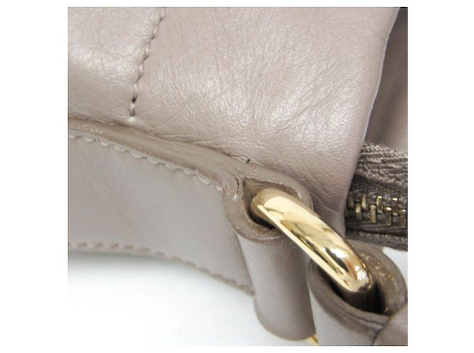 Sac à bandoulière en cuir pour femme Salvatore Ferragamo Marron - vue 10