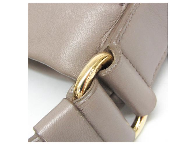 Sac à bandoulière en cuir pour femme Salvatore Ferragamo Marron - vue 11