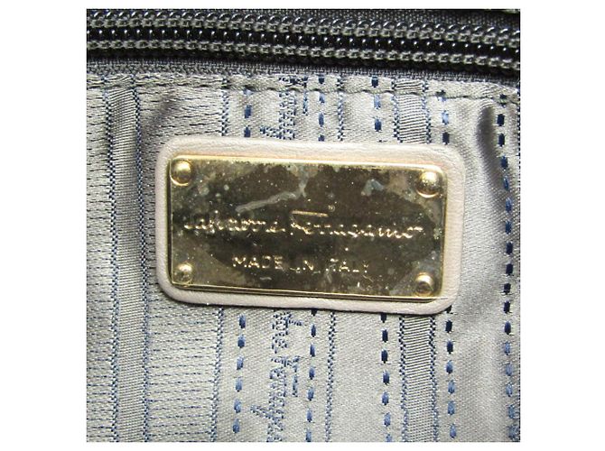 Sac à bandoulière en cuir pour femme Salvatore Ferragamo Marron - vue 14