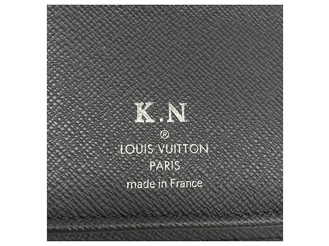 Portafoglio Lungo Brazza Monogram Macassar Louis Vuitton Marrone Nero - vista 4