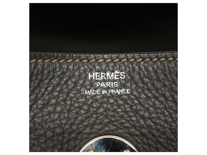 Borsa Hermès Lindy 30 Grigio - vista 5