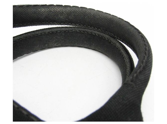 Tote Damen Schulter- und Tragetasche aus Canvas Prada Canapa S Größe 1BG439 Schwarz - Ansicht 12