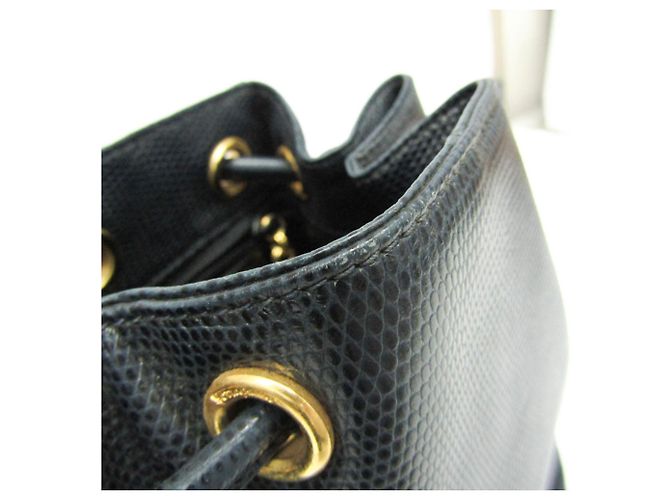 Vara Leder-Rucksack von Salvatore Ferragamo Marineblau - Ansicht 10