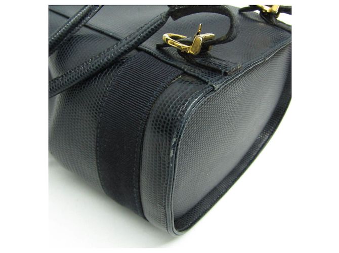 Vara Leder-Rucksack von Salvatore Ferragamo Marineblau - Ansicht 5