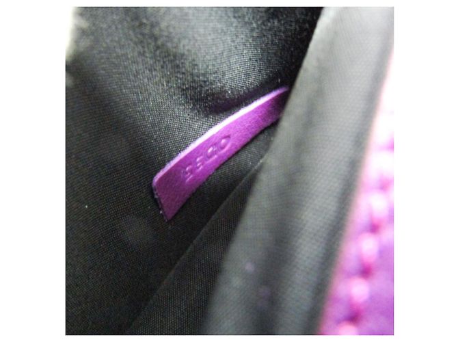 Borsa a Spalla Double T Chain di Tod's Porpora - vista 17