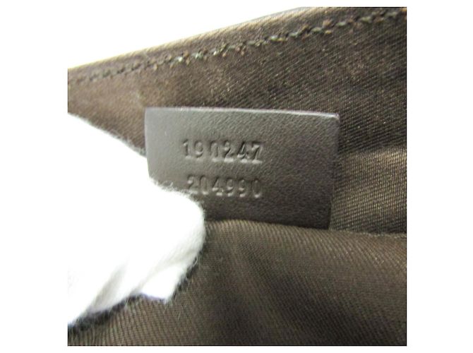 Gucci GG Canvas Handtasche Braun Beige - Ansicht 16