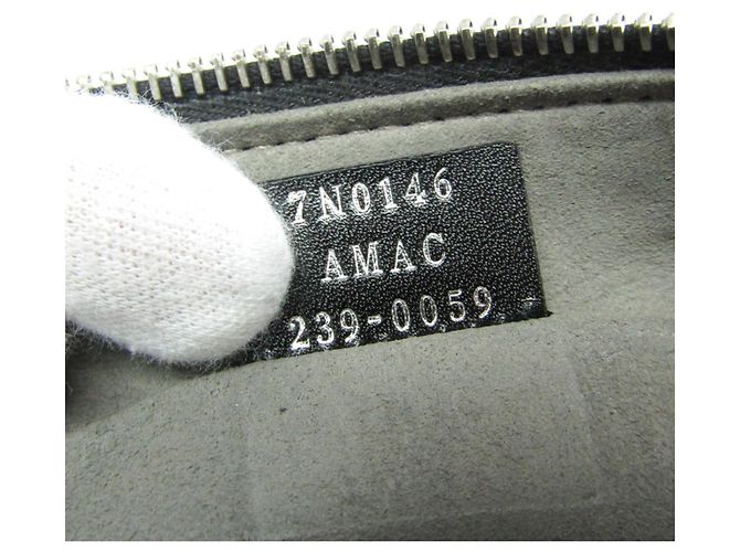 Fendi 7N0146 Leder Schultertasche Schwarz - Ansicht 11