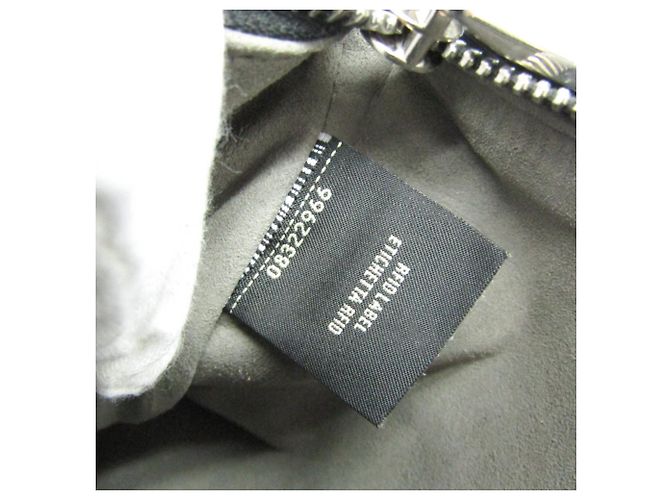 Fendi 7N0146 Leder Schultertasche Schwarz - Ansicht 12
