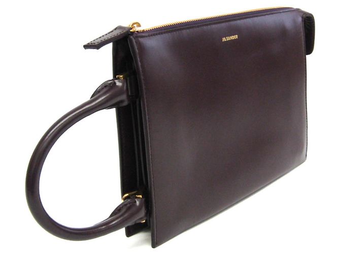 Borsa Tootie Jil Sander Viola scuro - vista 10