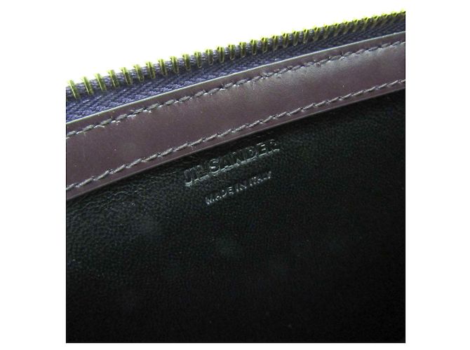 Borsa Tootie Jil Sander Viola scuro - vista 12