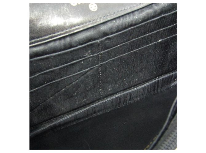 Chanel Coco Mark Langbörse aus Lammleder Schwarz - Ansicht 11