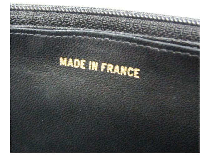 Chanel Coco Mark Langbörse aus Lammleder Schwarz - Ansicht 13