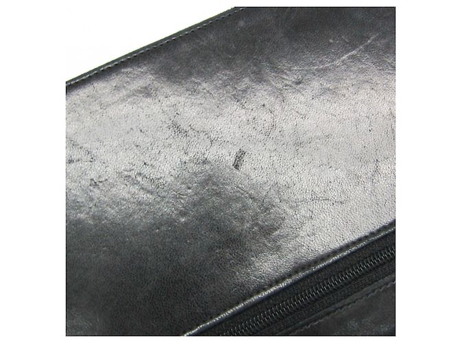 Chanel Coco Mark Langbörse aus Lammleder Schwarz - Ansicht 8
