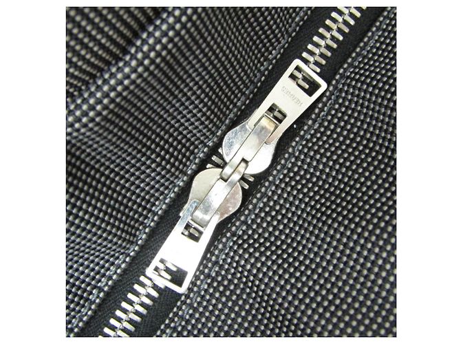 Zaino Hermès Her Line A Dos MM Marrone Nero - vista 13
