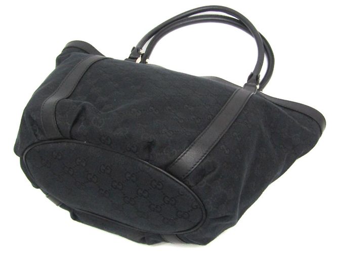 Gucci GG Canvas Schulter- und Tragetasche Schwarz - Ansicht 2