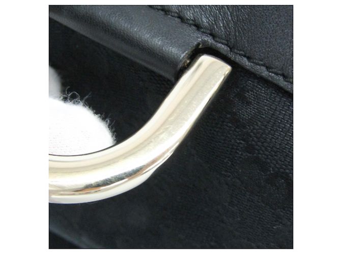 Gucci GG Canvas Schulter- und Tragetasche Schwarz - Ansicht 8