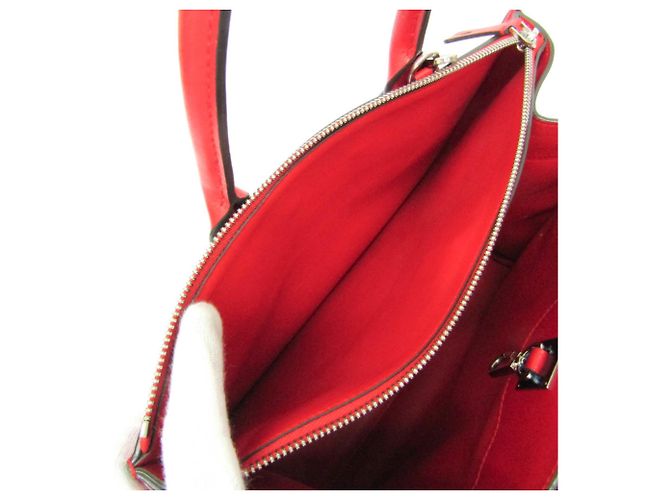 Borsa Louis Vuitton City Steamer PM M51028 Rosso - vista 17