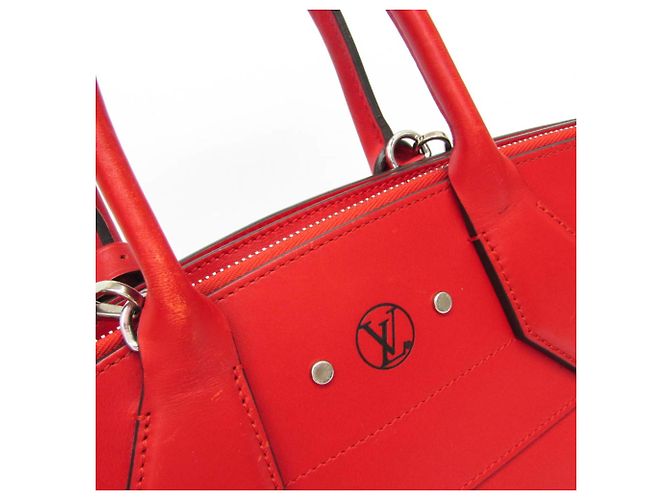 Borsa Louis Vuitton City Steamer PM M51028 Rosso - vista 8