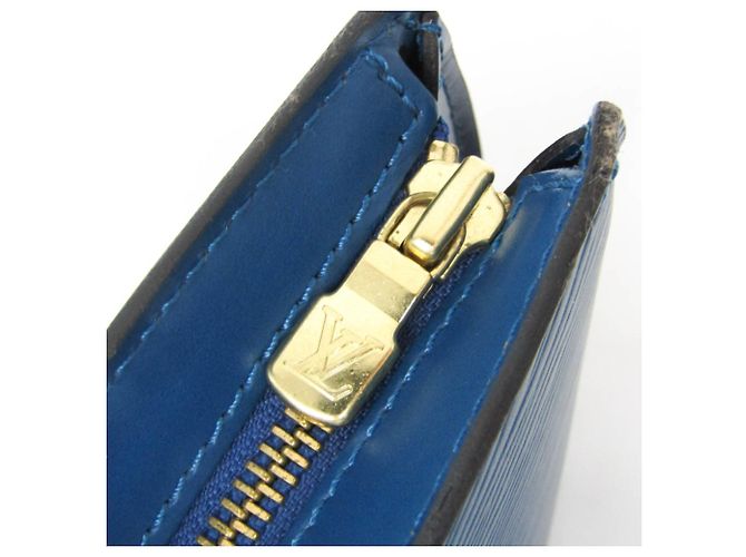 Borsa da shopping Epi Saint-Jacques Louis Vuitton Blu - vista 13