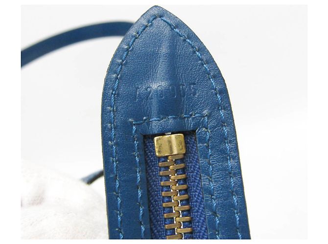 Borsa da shopping Epi Saint-Jacques Louis Vuitton Blu - vista 17