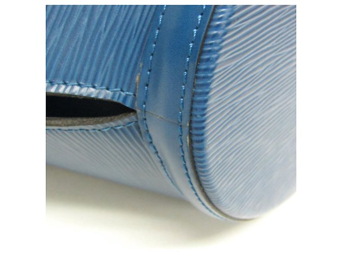 Borsa da shopping Epi Saint-Jacques Louis Vuitton Blu - vista 6