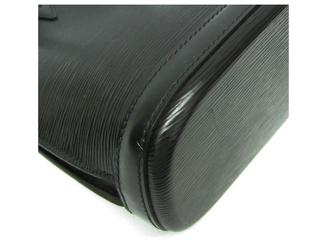 Borsa a Spalla Donna Louis Vuitton Epi Lussac Nero - vista 4