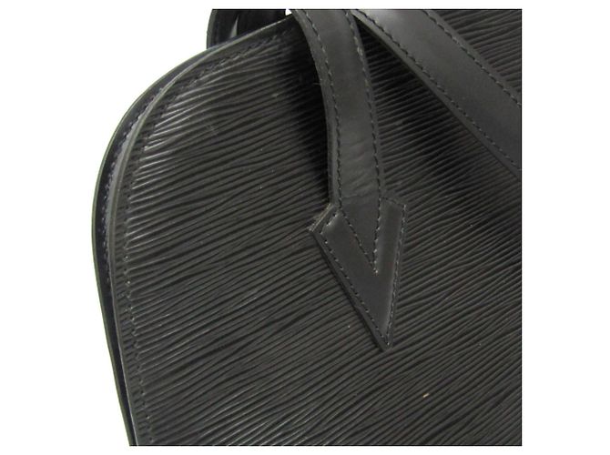 Borsa a Spalla Donna Louis Vuitton Epi Lussac Nero - vista 9