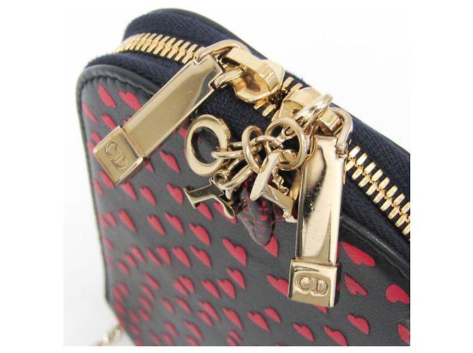 Supporto per telefono Lady Dior di Christian Dior Rosso Blu navy - vista 10