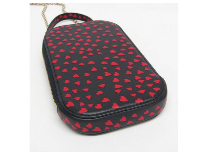 Supporto per telefono Lady Dior di Christian Dior Rosso Blu navy - vista 5