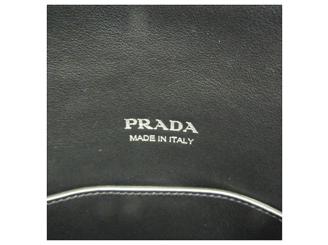 Borsa a spalla e tote in pelle GRACE LUX per donne di Prada Nero - vista 12