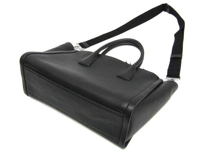Borsa a spalla e tote in pelle GRACE LUX per donne di Prada Nero - vista 3