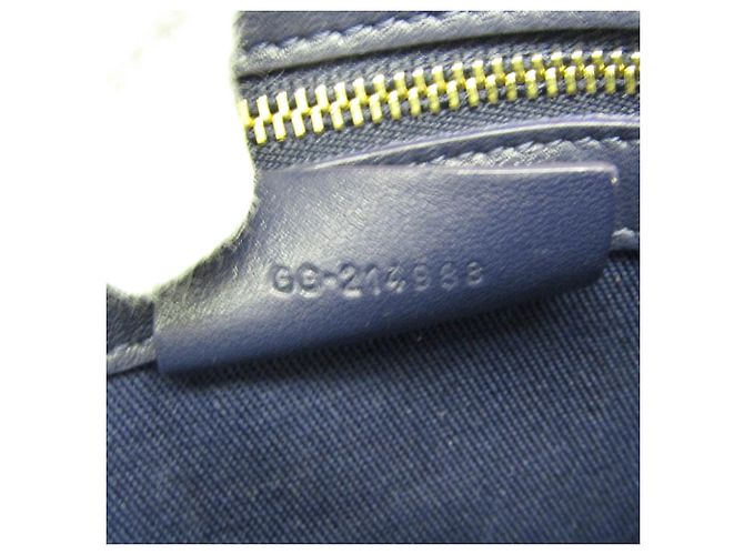 Borsa da spiaggia Gloss Salvatore Ferragamo Blu navy - vista 12